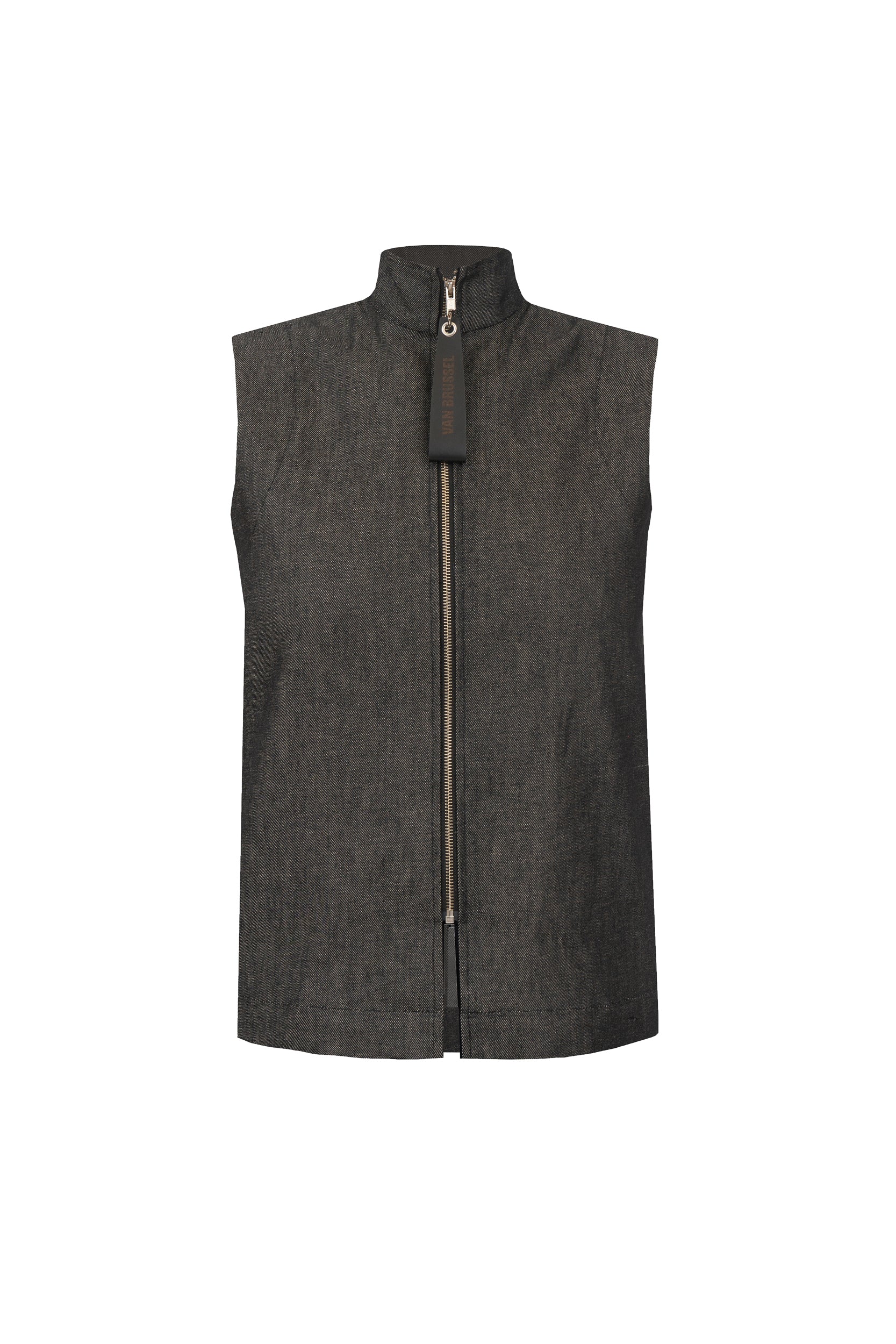 Haiden Vest in Ash Black
