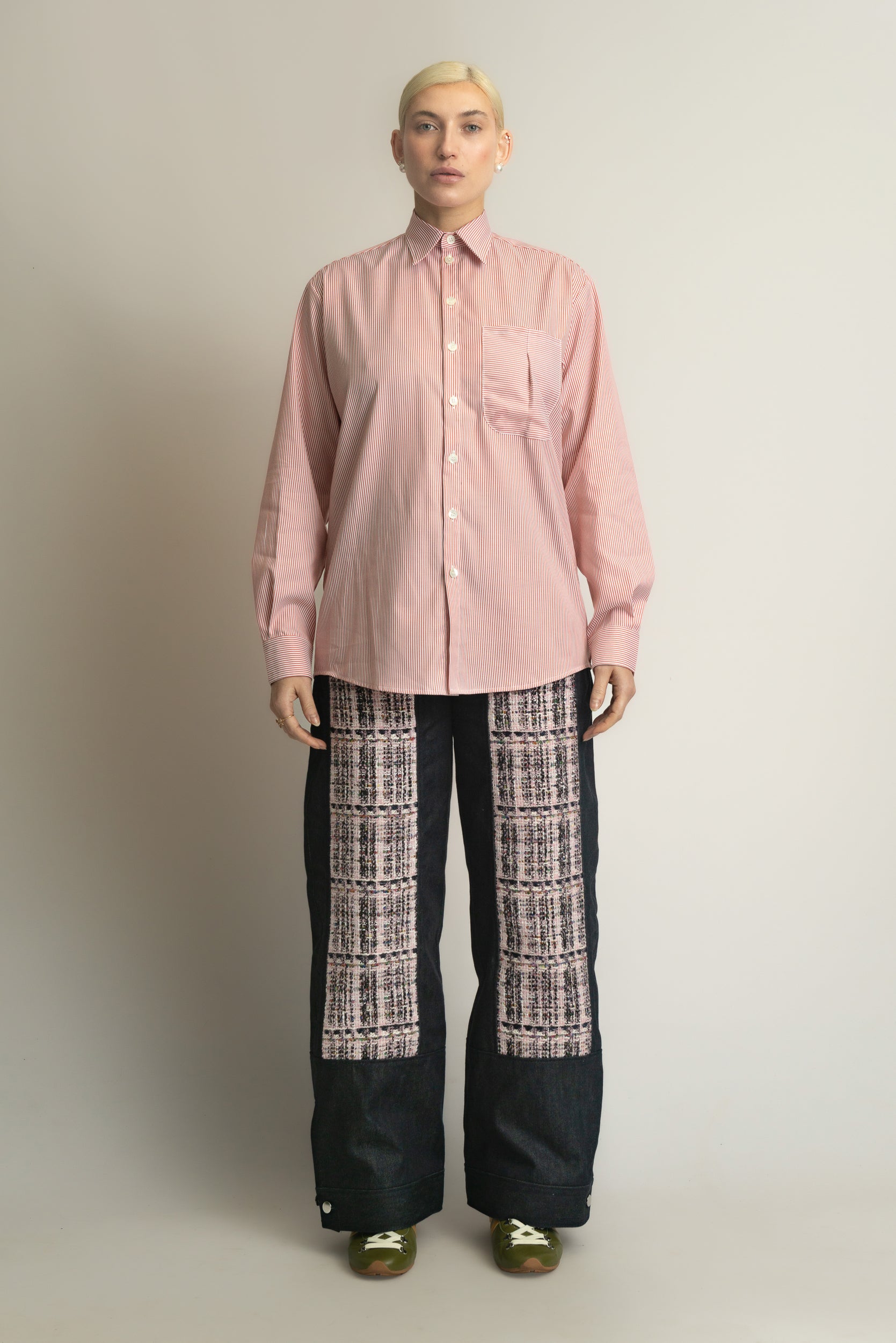 Lennon Collared Shirt in Candy Stripe