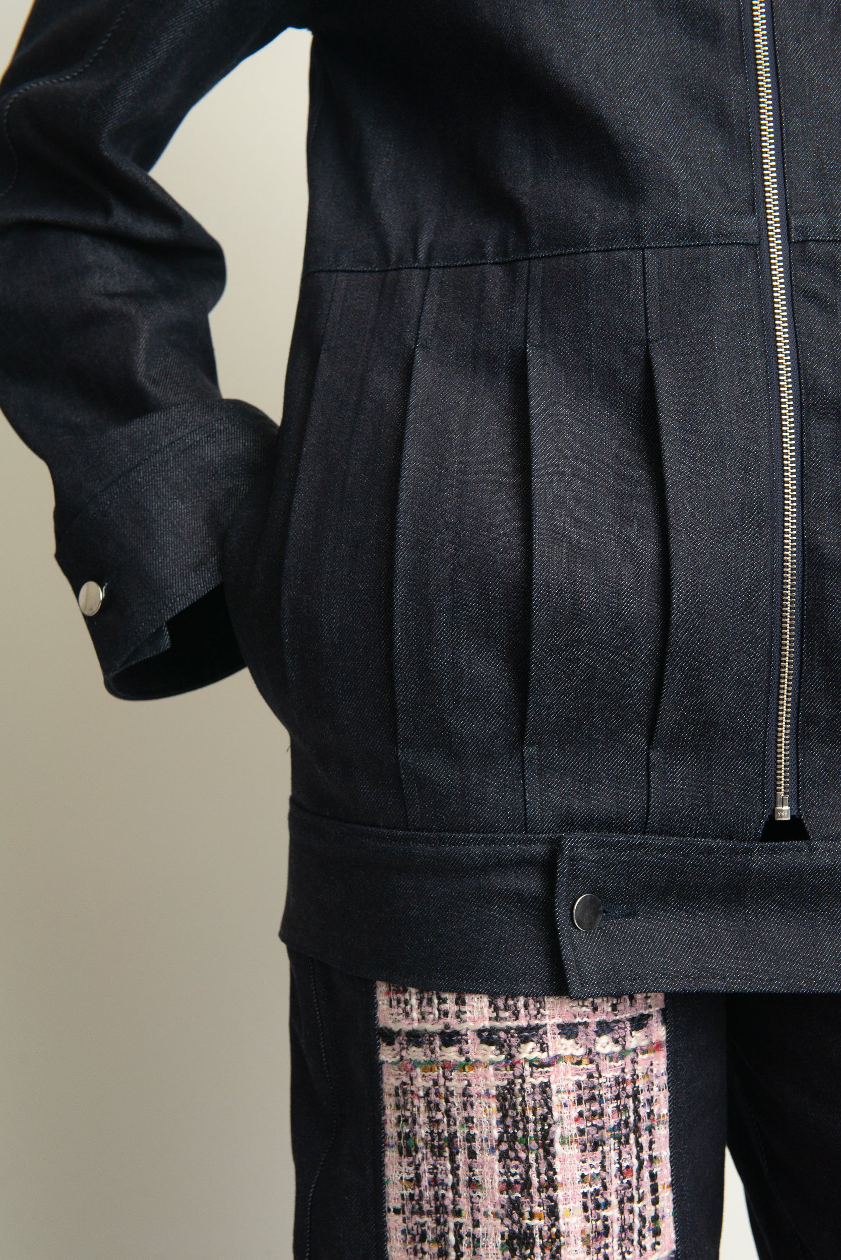 Bouclé Denim Jacket - PRE-ORDER (DROPPING LATE JULY)