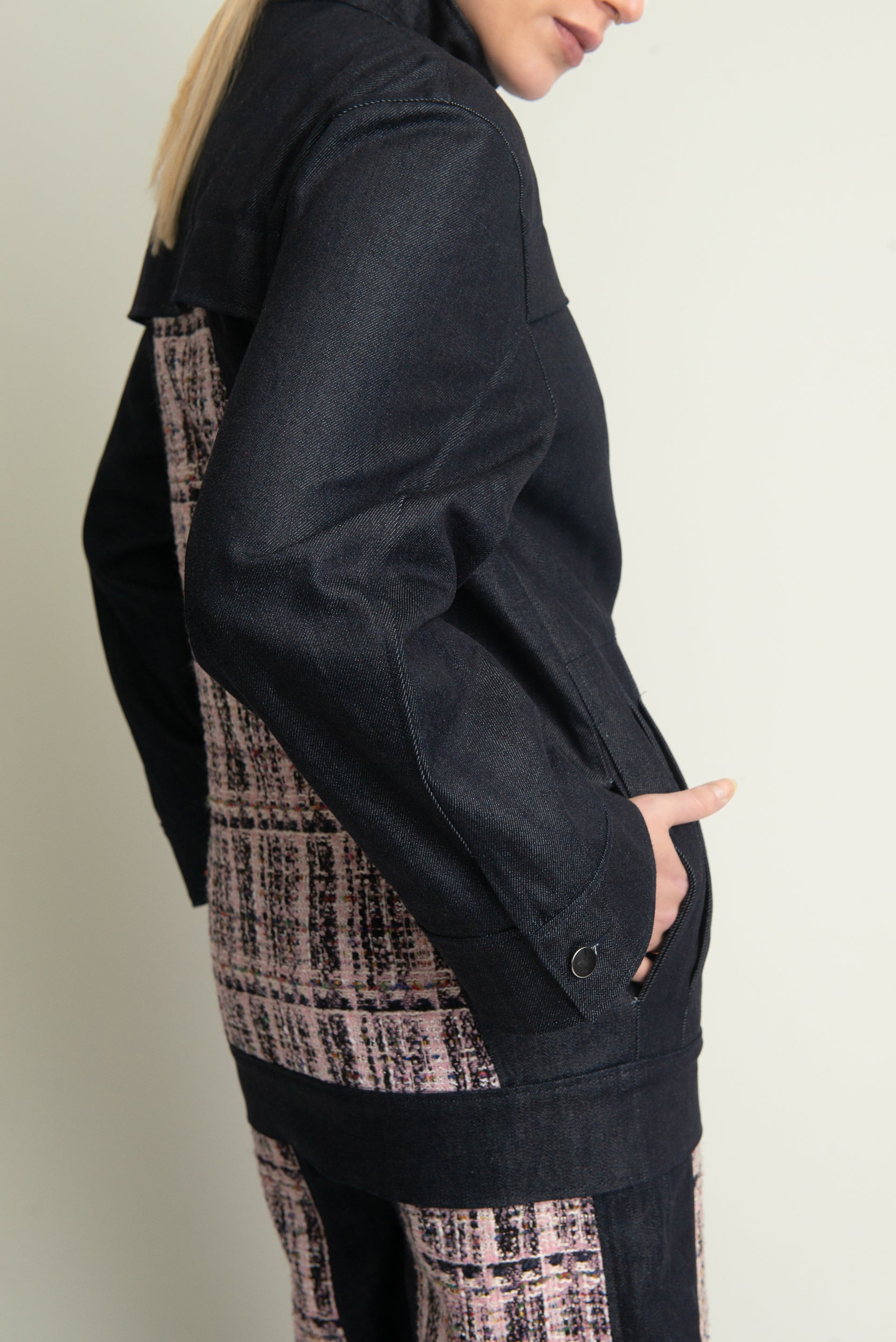 Bouclé Denim Jacket - PRE-ORDER (DROPPING LATE JULY)