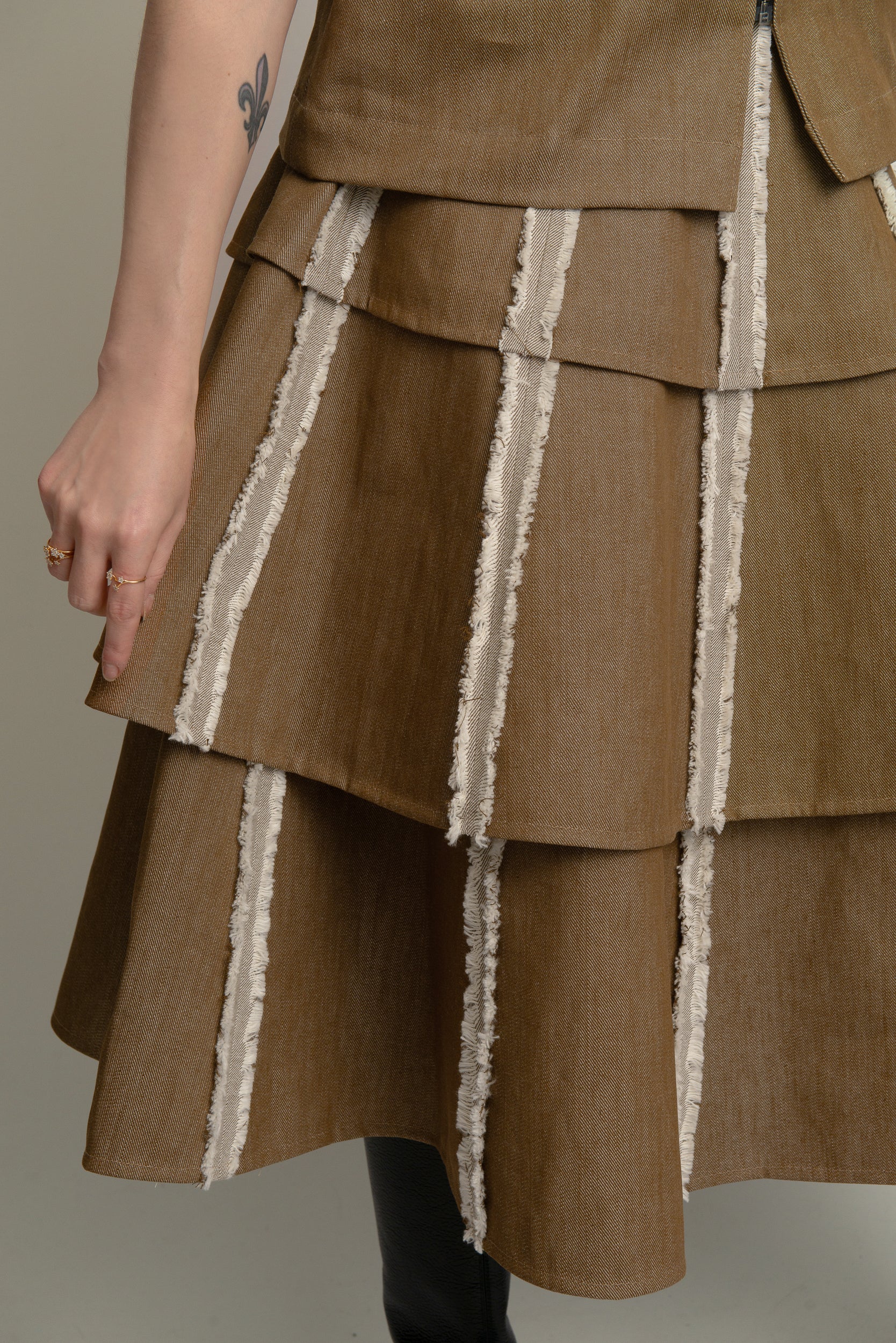 Juno Frayed Skirt - PRE-ORDER (DROPPING LATE JULY)