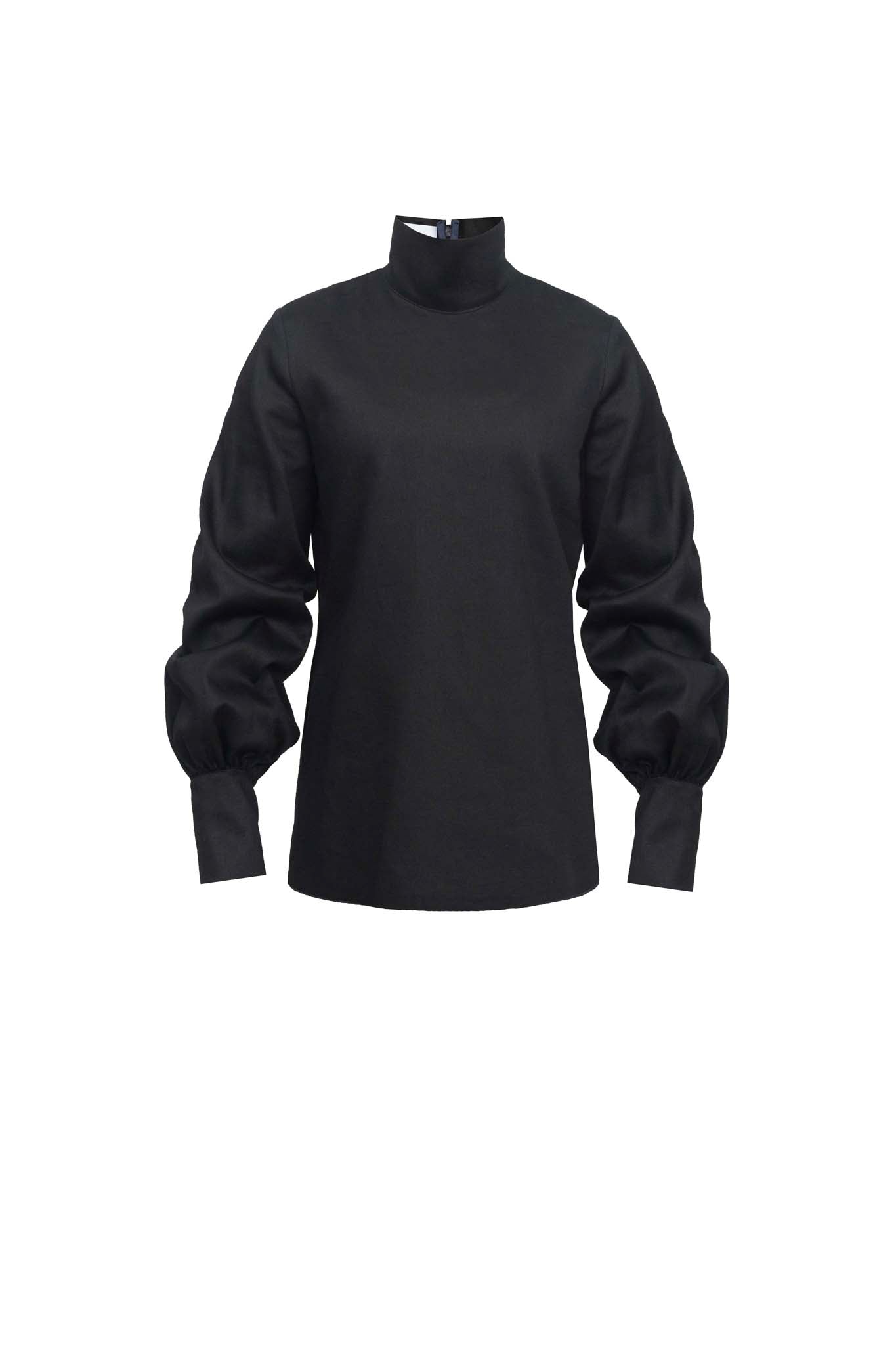 Lior Bell Sleeve Jumper in Midnight