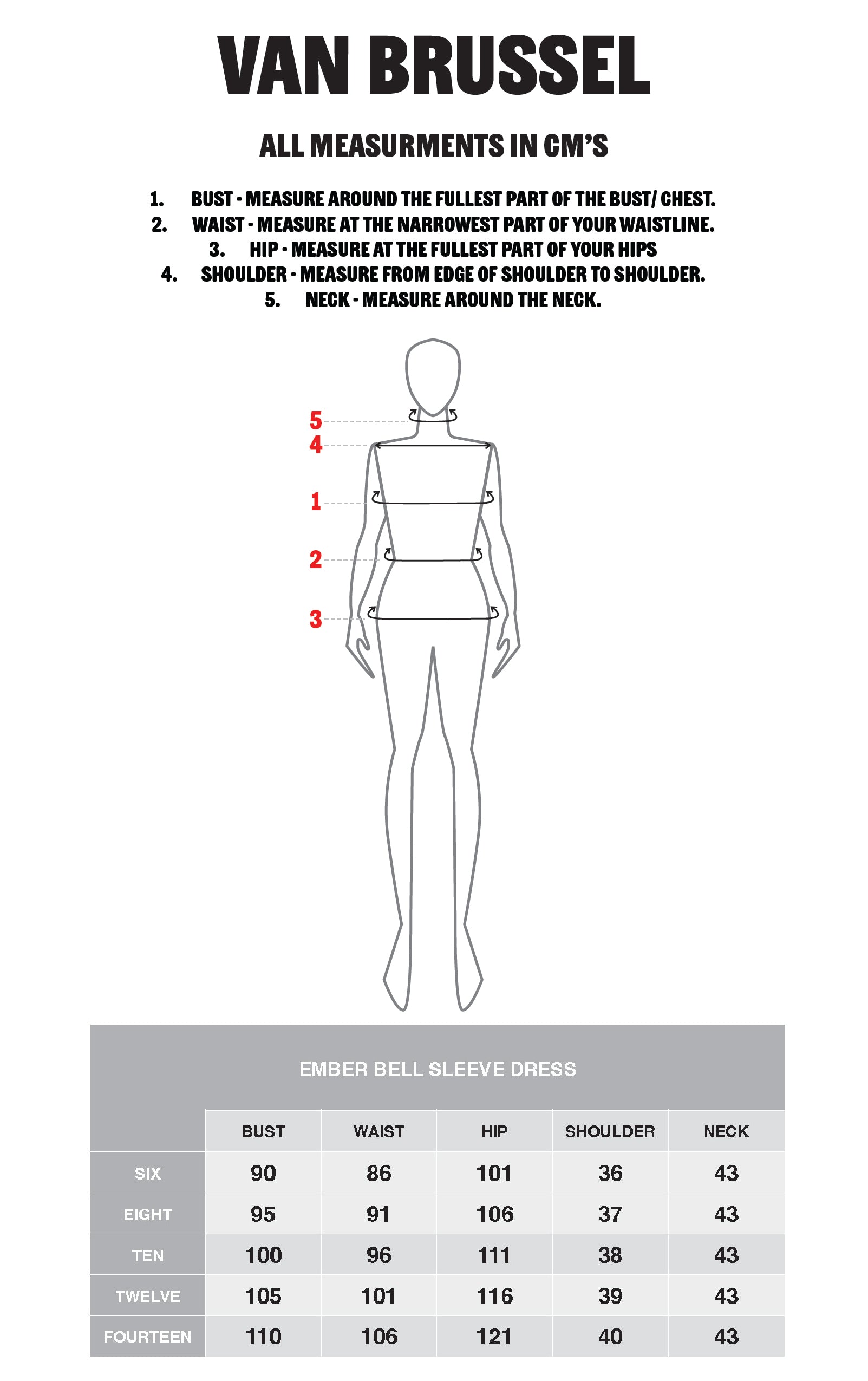 Ember Bell Sleeve Dress