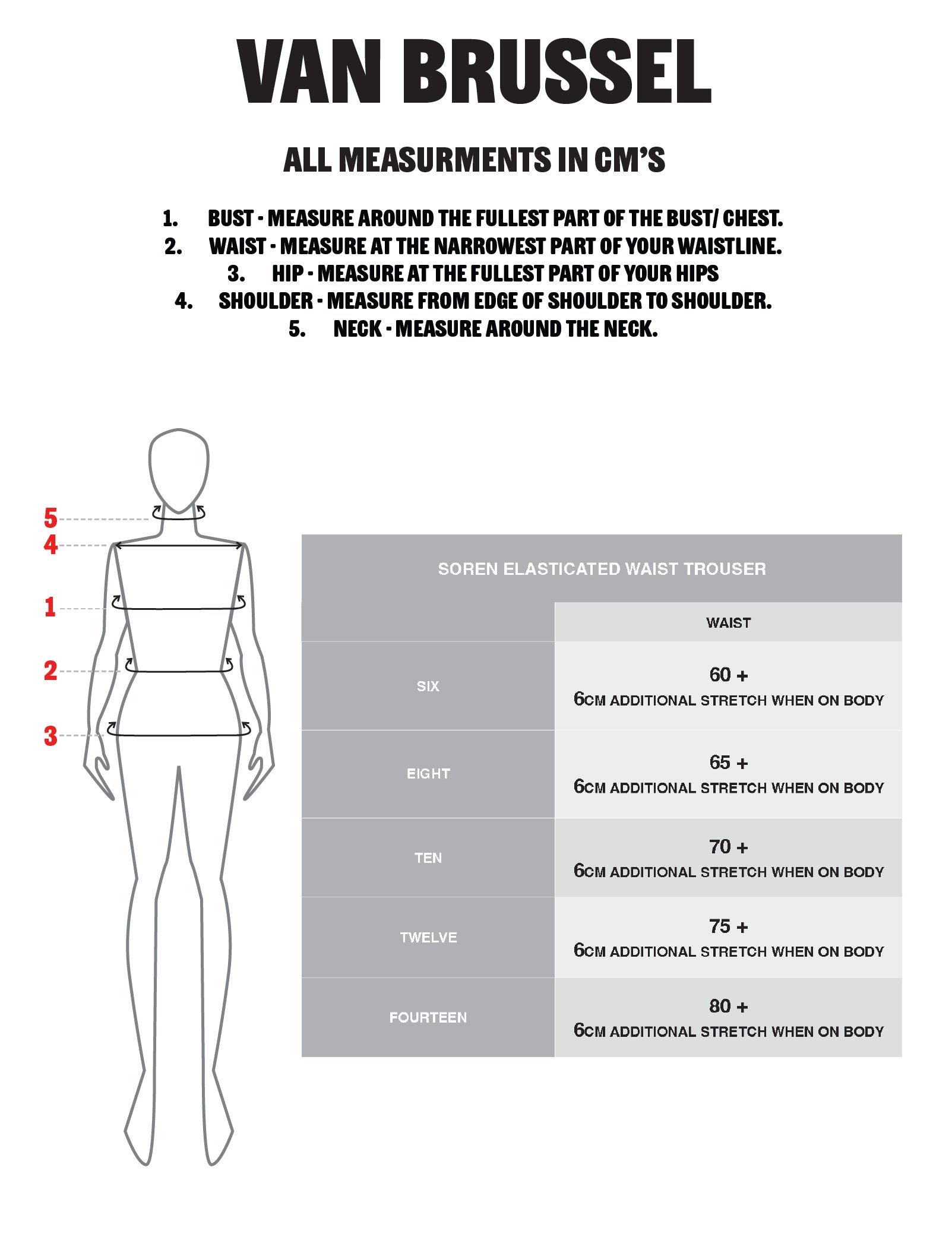 Soren Elasticated Waist Trouser