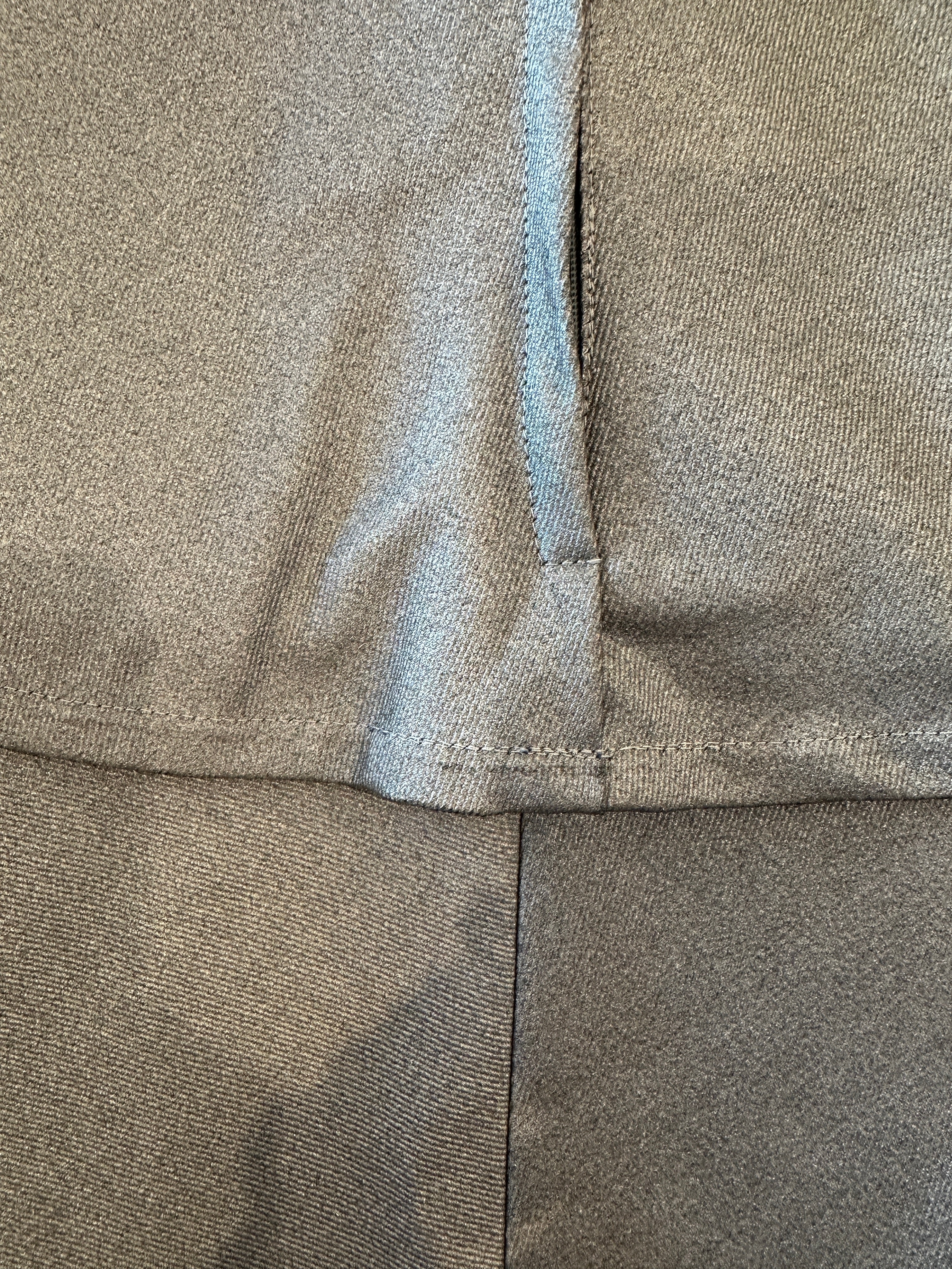 Juno Denim Tiered Skirt in Chrome SECONDS SIZE 10