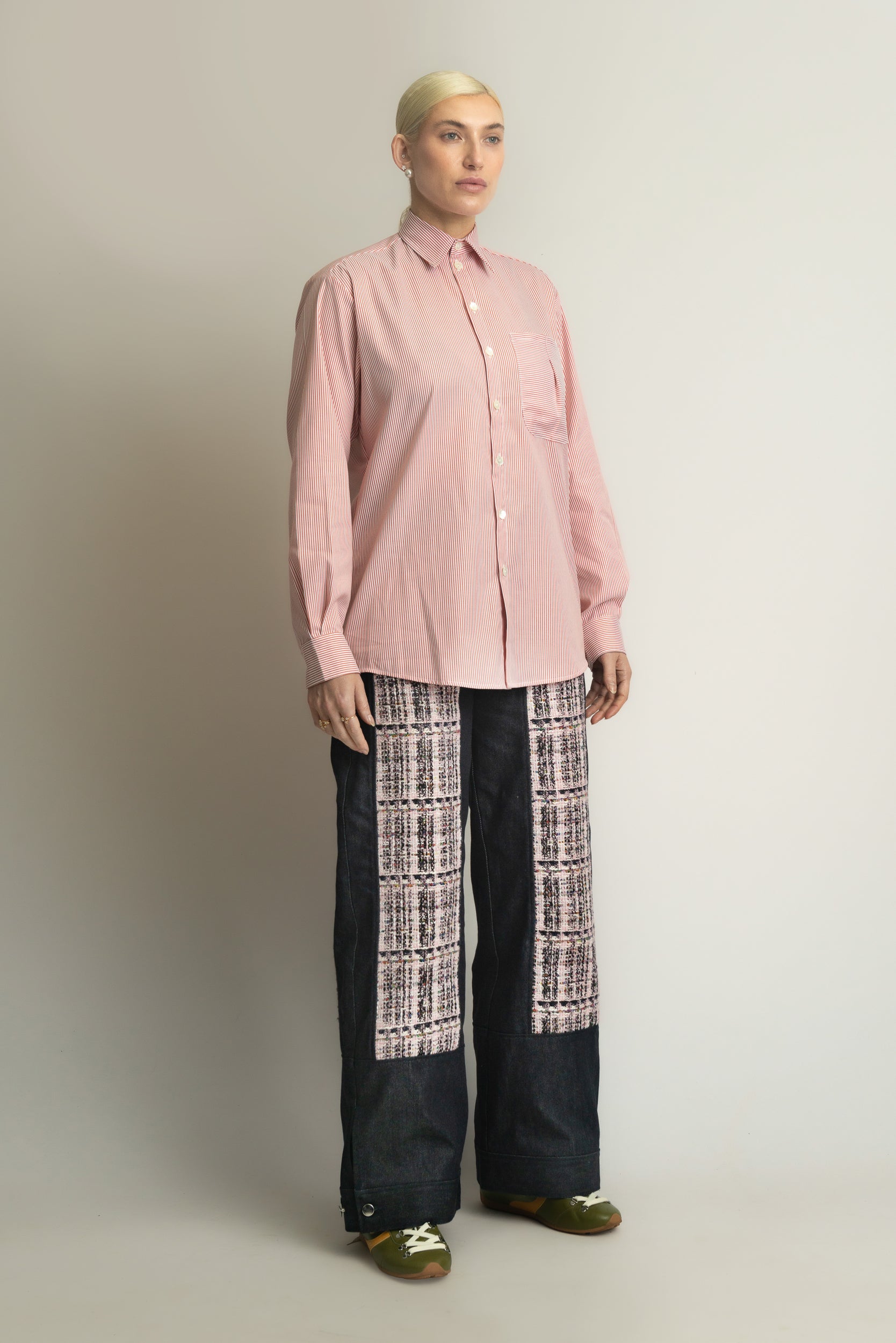 Lennon Collared Shirt in Candy Stripe