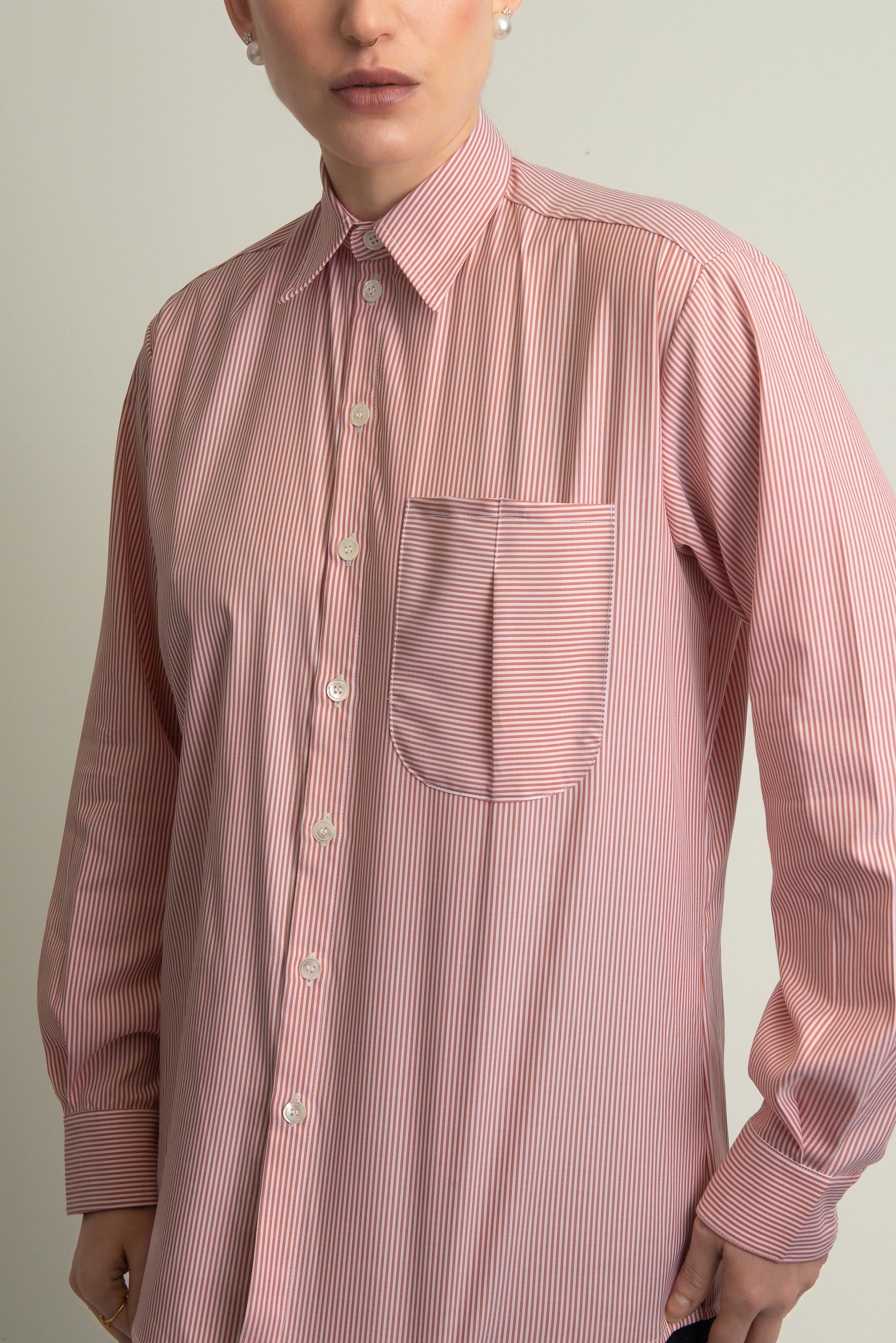 Lennon Collared Shirt in Candy Stripe