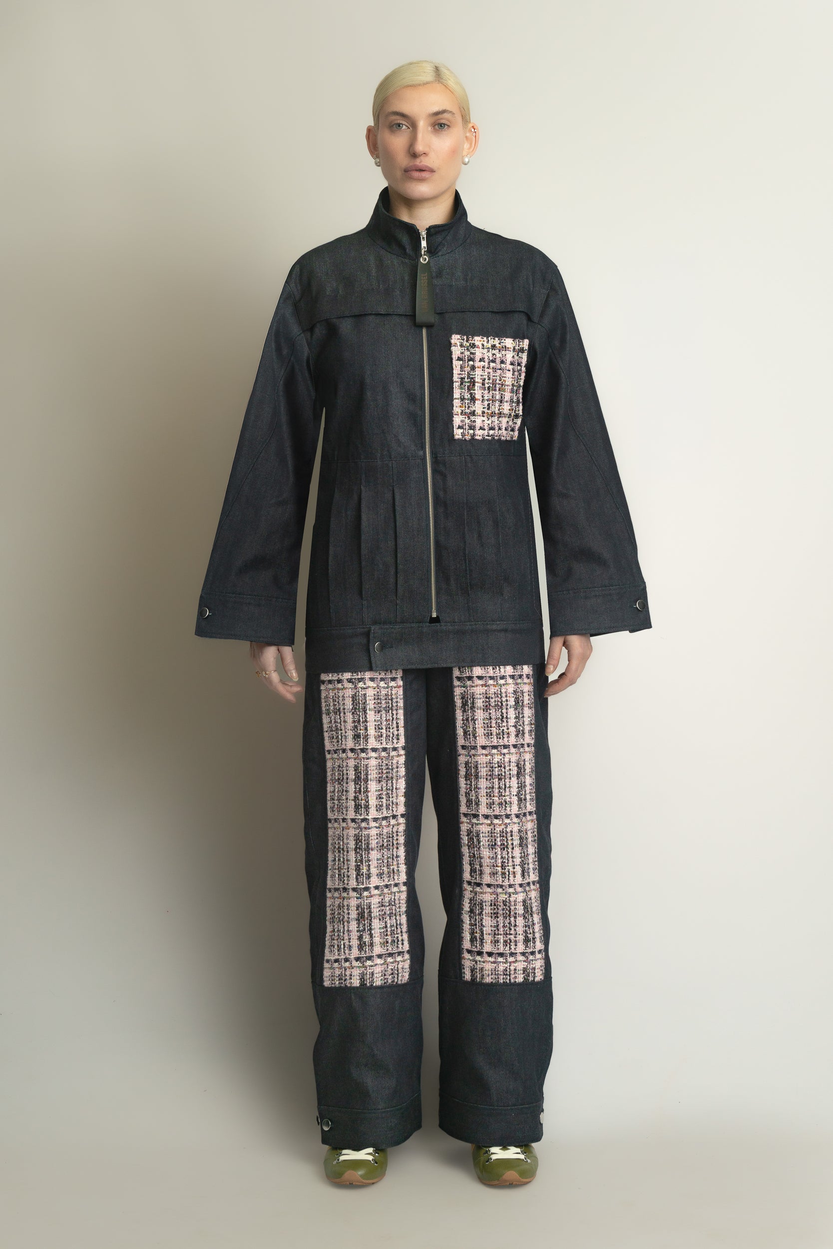 Bouclé Denim Jacket - PRE-ORDER (DROPPING LATE JULY)