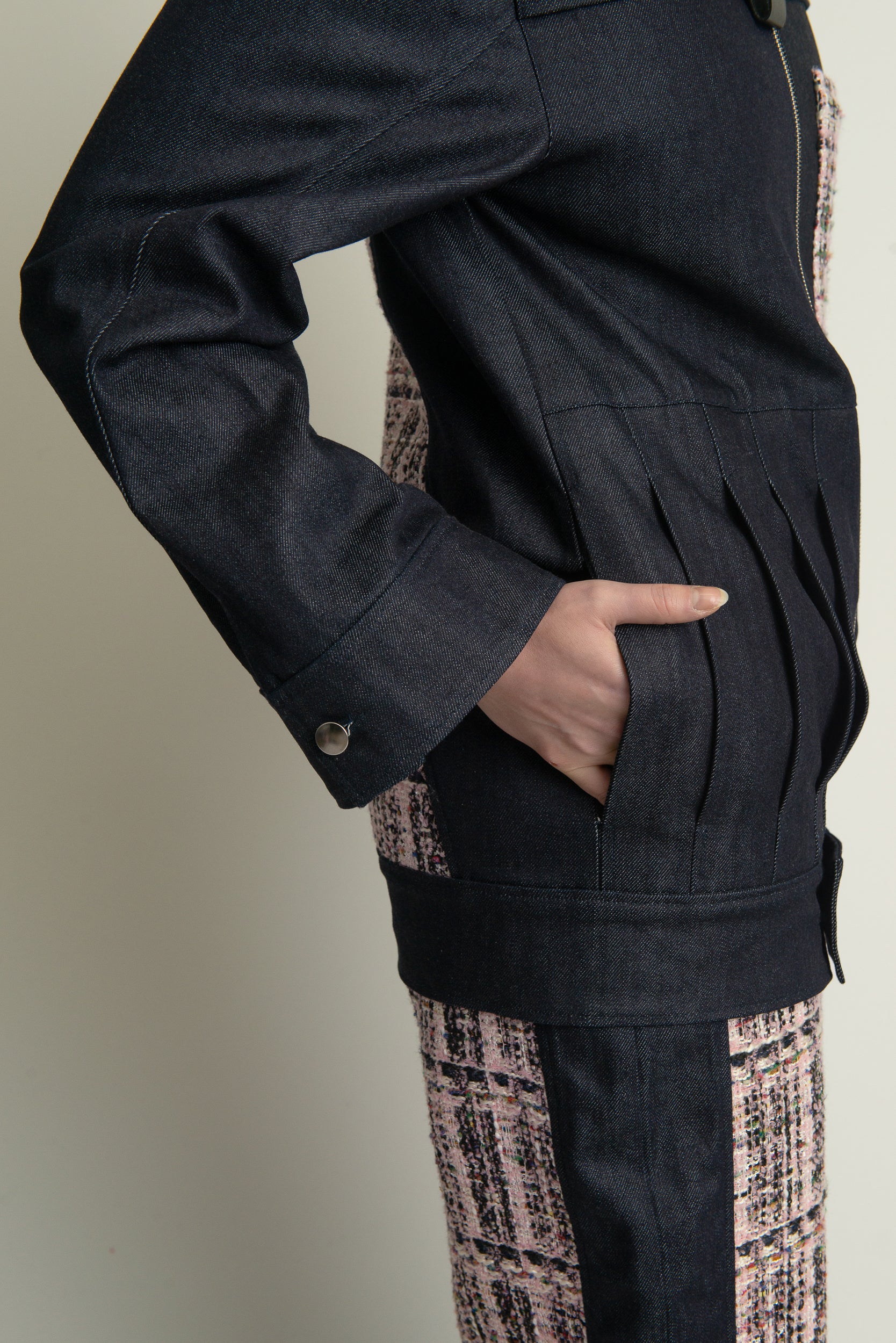 Bouclé Denim Jacket - PRE-ORDER (DROPPING LATE JULY)