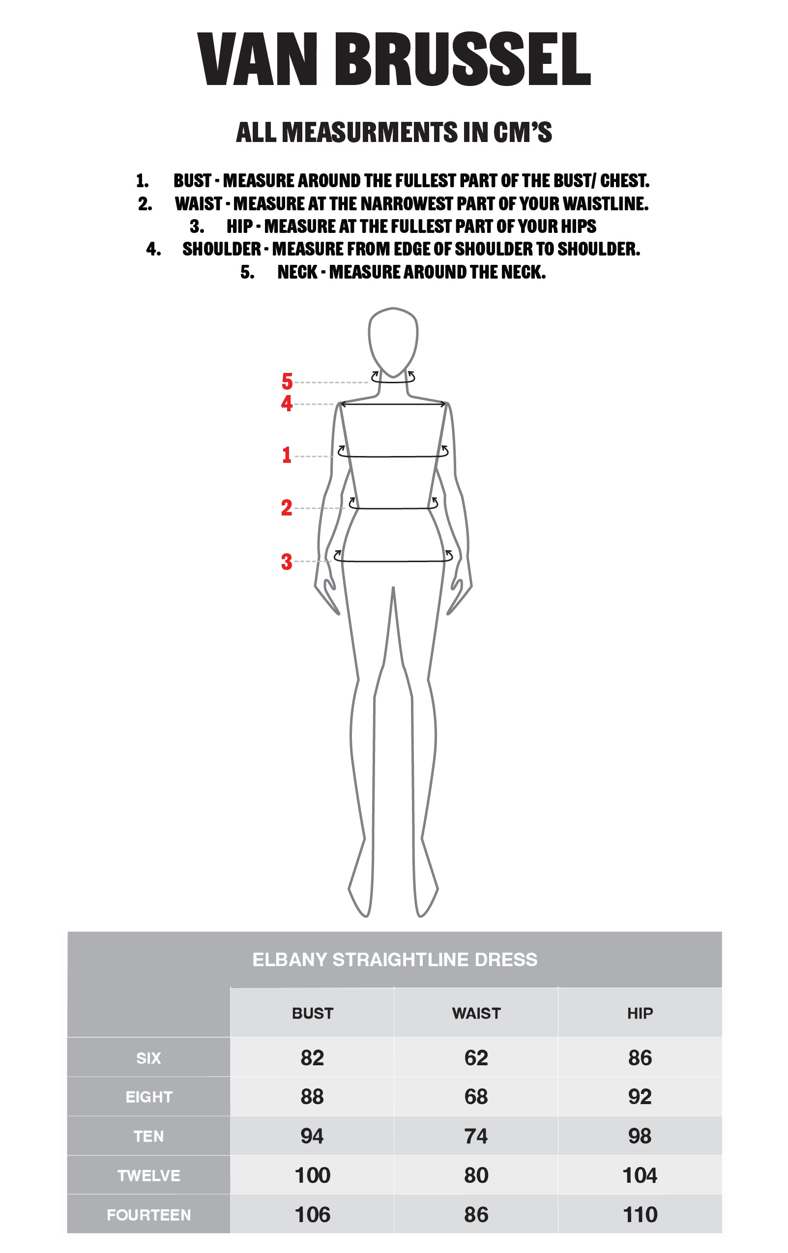 Elbany Straightline Dress