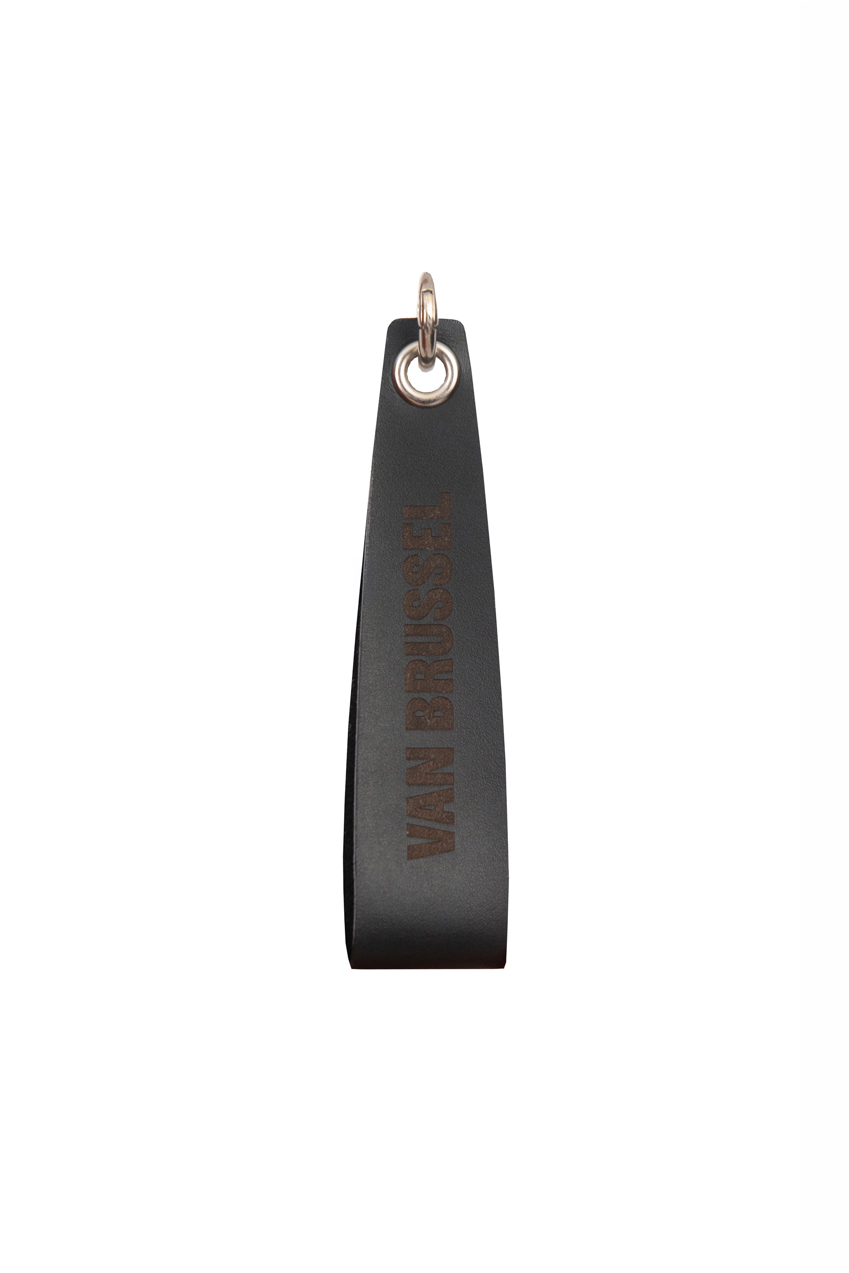 VAN BRUSSEL Leather Zip Puller / Key Chain